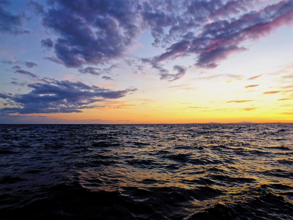 Sunset over Eire